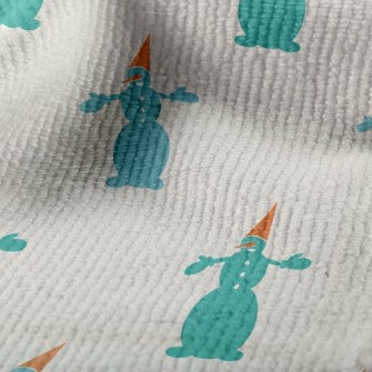 Cute Christmas Snowman Terry