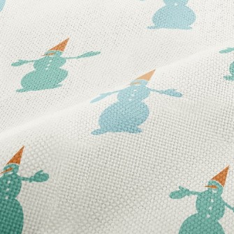 Cute Christmas Snowman Performance Linen