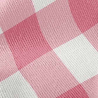 Two-Color Plaid Standard Corduroy