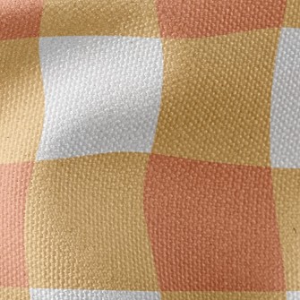 Sunshine Plaid Waterproof Canvas