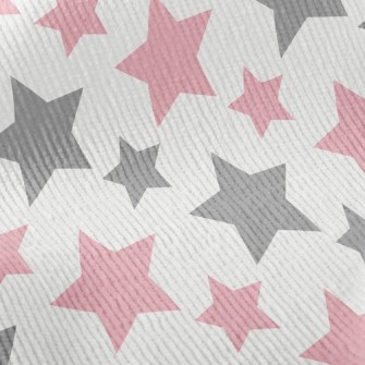 Two-Color Mix And Match Stars Standard Corduroy