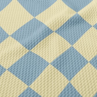 Checkerboard Birdseye Piqué