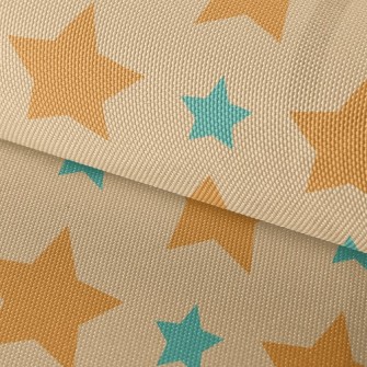 Shining Colorful Stars Waterproof Oxford