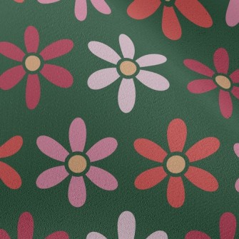 Beautiful Colorful Flowers Chiffon