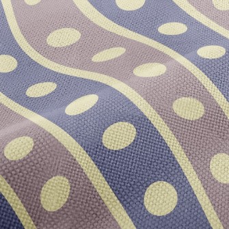 Cool Color Diagonal Stripes Performance Linen