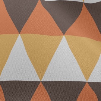 Four Color Mosaic Rhombus Chiffon