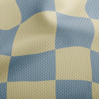 Grid Size Athletic Mesh Flat Back