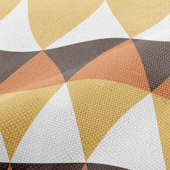 Four Color Mosaic Rhombus Performance Linen