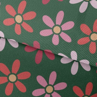Beautiful Colorful Flowers Waterproof Oxford