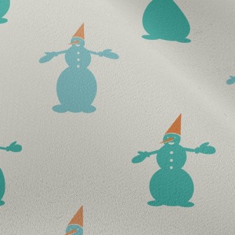 Cute Christmas Snowman Chiffon