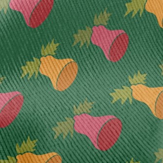 Bicolor Christmas Bells Standard Corduroy