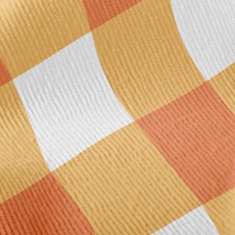 Sunshine Plaid Standard Corduroy