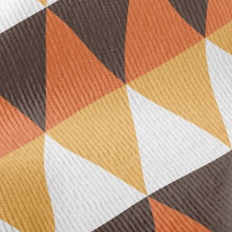 Four Color Mosaic Rhombus Standard Corduroy