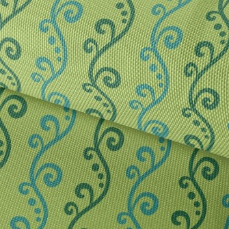 Little Curly Vine Waterproof Oxford