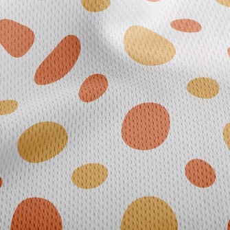 Two-Color All-Match Dots Athletic Mesh Flat Back