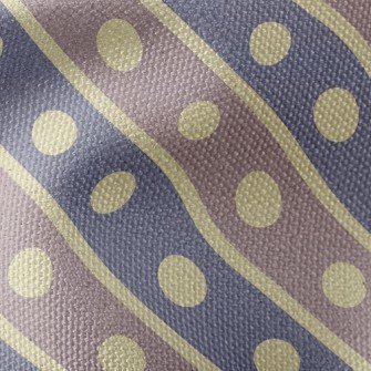 Cool Color Diagonal Stripes Waterproof Canvas
