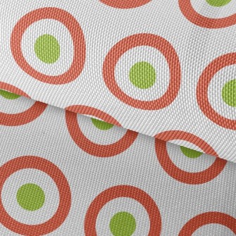 Visual Dot Edge Circle Waterproof Oxford