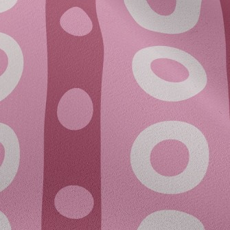Size Circle Lines Chiffon