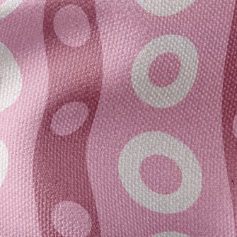 Size Circle Lines Waterproof Canvas