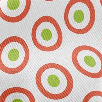 Visual Dot Edge Circle Standard Corduroy