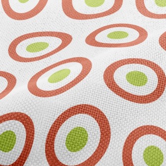 Visual Dot Edge Circle Performance Linen