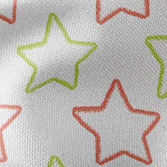 Two-Color Line Stars Waterproof Canvas