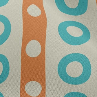 Size Circle Lines Chiffon