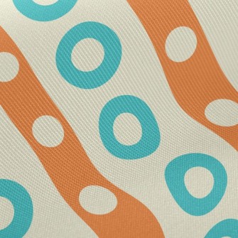 Size Circle Lines Twill
