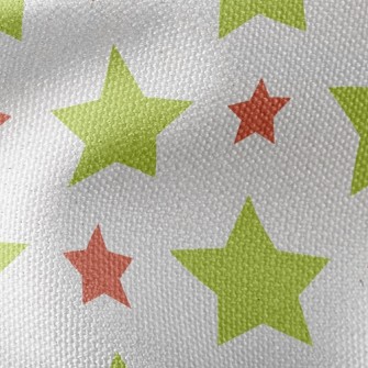 Cute Christmas Wind Stars Waterproof Canvas