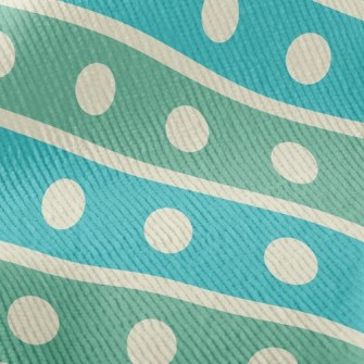 Pop Style Diagonal Stripes Standard Corduroy
