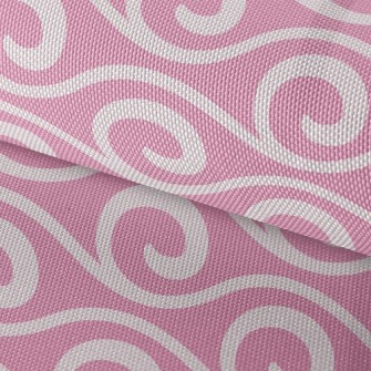 Cute Swirl Waves Waterproof Oxford