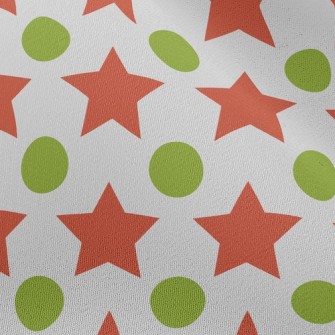 Big Star And Small Dot Chiffon