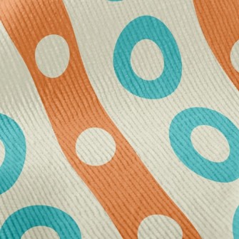 Size Circle Lines Standard Corduroy