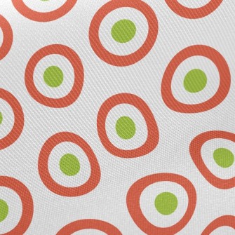 Visual Dot Edge Circle Twill