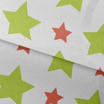 Cute Christmas Wind Stars Waterproof Oxford