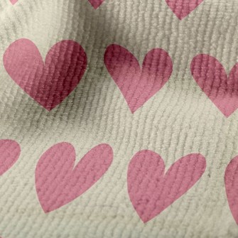 Simple Pink Heart Terry