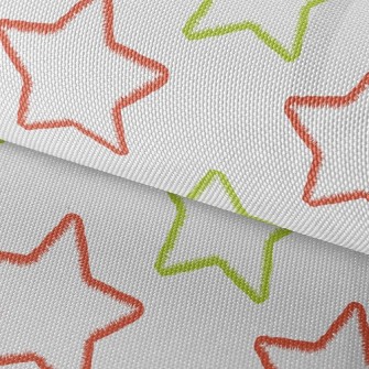 Two-Color Line Stars Waterproof Oxford