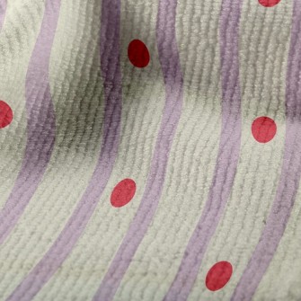 Red Dot Lines Terry