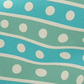 Pop Style Diagonal Stripes Twill