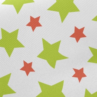 Cute Christmas Wind Stars Twill