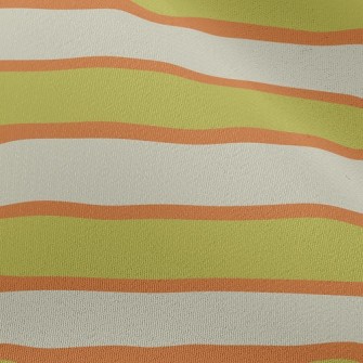 Simple Two-Color Stripes Chiffon