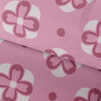 Changing Pink Flowers Waterproof Oxford