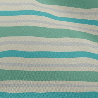 Fresh Earth Color Stripes Chiffon