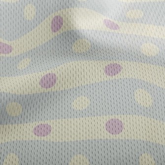 Two-Color Mild Athletic Mesh Flat Back