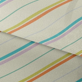 Simple And Colorful Lines Waterproof Oxford