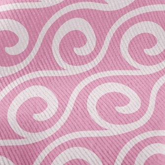 Cute Swirl Waves Standard Corduroy