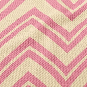 Wavy Stripes Birdseye Piqué