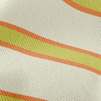 Large Gap Stripes Standard Corduroy