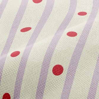 Red Dot Lines Performance Linen