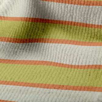 Simple Two-Color Stripes Terry
